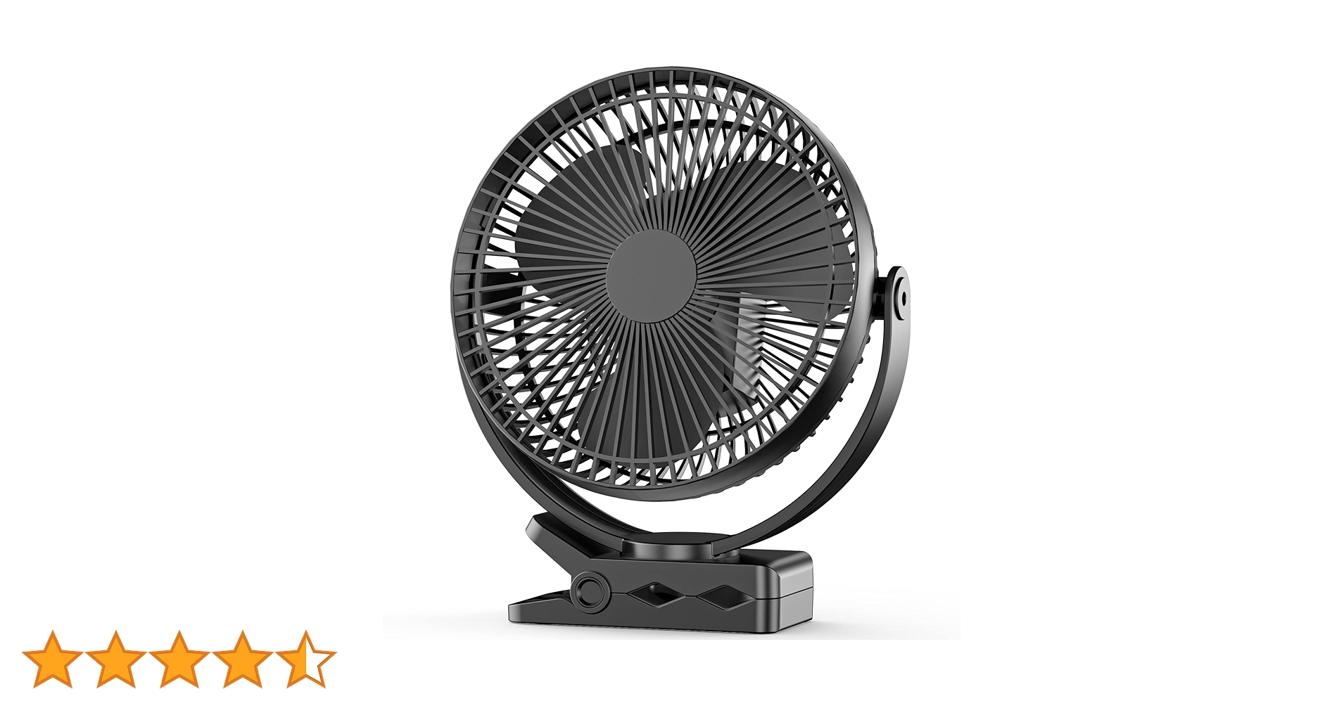 Amazon.co.jp: 充電式 携帯扇風機 10000mAhクリップ ファン 卓上 DC